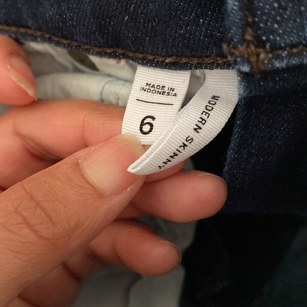 Loft Blue Skinny Jean - Picture 2 of 2